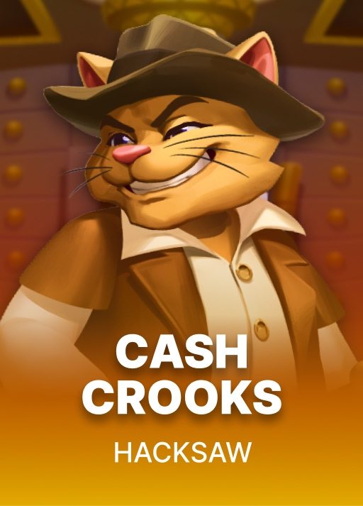 Cash Crooks pokie by Hacksaw